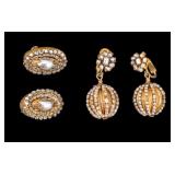 Miriam Haskell Vintage Earrings