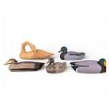 Duck Decoys and Wood Sculptures