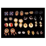 Vintage Clip-On and Screw Back Earrings