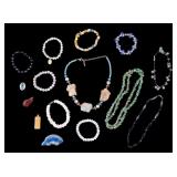 Turquoise Chunk, Red Stone, & More Jewelry