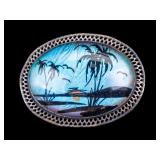 Vintage Butterfly Wing Brooch