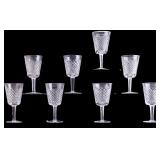 Waterford Alana Cut Crystal Water Goblets (8)