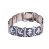 Siam Sterling Silver Bracelet
