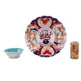 Antique Jap. Imari, Satsuma, Chinese Footed Bowl