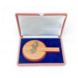 Vintage Japanese Lacquer Nesting Hand Mirror Set