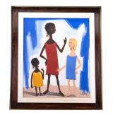 Silvio Pinto (Brazilian, 1918-1997) Oil on Canvas