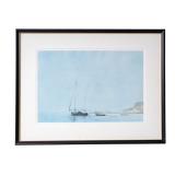 Watercolor Landscape, Signed G. Dennis