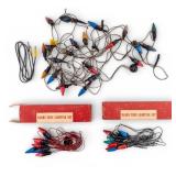 Vintage Wards Christmas Lights, String Lights