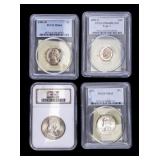 Four Graded U.S. Coins, 1959-1981