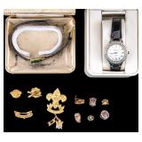 Seiko Ladies Wrist Watch and Insignia