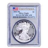 2011-W American Silver Eagle PR70DCAM by PCGS