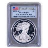 2010-W Silver Eagle PCGS PR70DCAM First Strike
