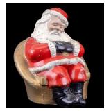 Vintage Banthrico Sleeping Santa Coin Bank