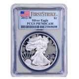 2012 American Silver Eagle PCGS PR70 DCAM