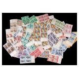 Early Vintage USPS Postage Stamp Sheets