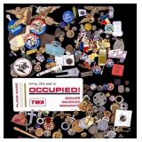 Vintage Buttons, Lapel & Political Pins, & More
