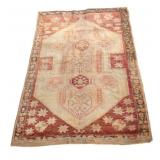 Antique Wool Oushak Rug