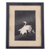 Japanese Kacho-e Woodblock Print After Ito Sozan