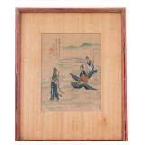 Signed Antique Chinese Painting on Silk