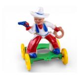 1950s Rosbro Plastics Hard Plastic Cowboy Toy