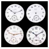 Vintage Elgin Pocket Watch Movements