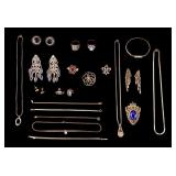 Vintage Gold Tone Jewelry