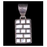 Native American Sterling Silver Pendant