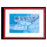 Alice Bach Hyde Print of Fishing Boats / Dinghys