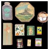 Vintage Tea and Biscuit Tins