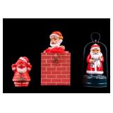 Vintage Santa Decor Items