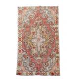 Semi-Antique Turkish Oushak Rug