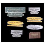 Frank Electric Corporation Metal Nameplates