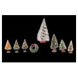 Vintage Bottle Brush Trees