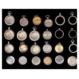 Pocket Watch Cases and Cases Parts