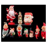 Vintage Knee Hugger Elves and Figurines