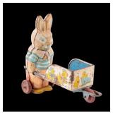 J. Chein & Co. Tin Lithograph Rabbit Toy