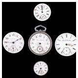 NY Standard, Waltham, Elgin Pocket Watch Movements