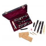 Vintage Clarinet with Case, Parts