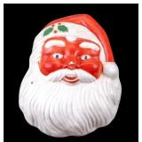 Vintage 1950s NOMA Santa Face Blow Mold