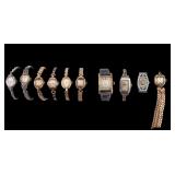 Antique and Early Gold Filled and Plated Watches