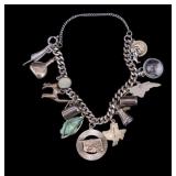 Sterling Silver Charm Bracelet
