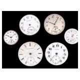 Elgin, Zenith, Illinois Pocket Watch Movements