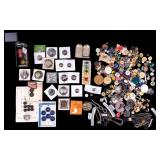 Vintage and Rare Button Grouping