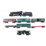 Lionel O Gauge Engine and Cars