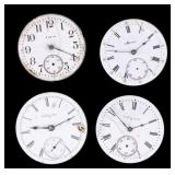 Elgin and Minerva Pocket Watch Movements