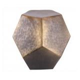 Contemporary Hexagonal Accent Table