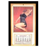 Vintage 1955 Marilyn Monroe Pin Up Calendar