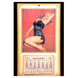 Vintage 1955 Marilyn Monroe Pin Up Calendar