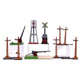 Lionel and Marx Vintage Tinware Train Accessories