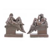 Classical Figural Bookends